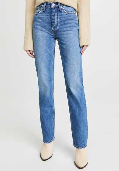 High Waist Straight Jeans from Rag & Bone