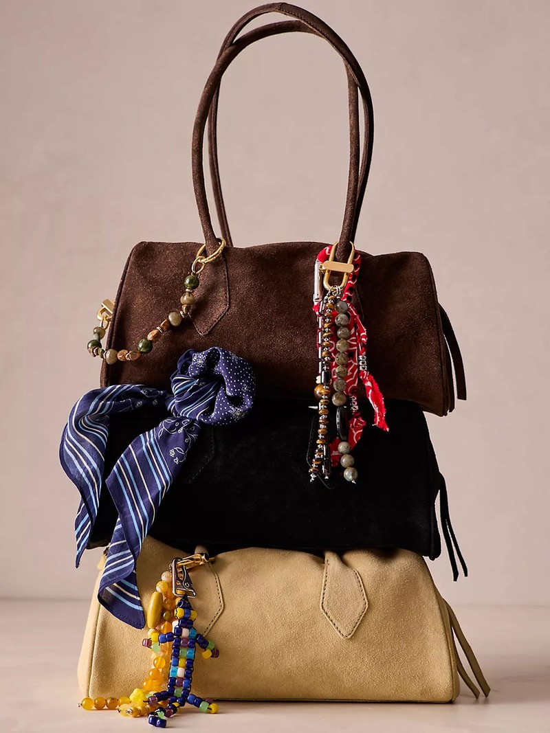 Sierra Suede Shoulder Bag