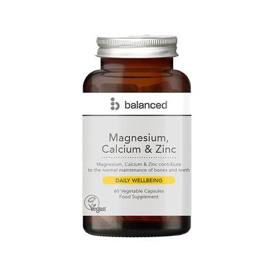 Magnesium, Calcium & Zinc 60 Veggie Caps from Balanced
