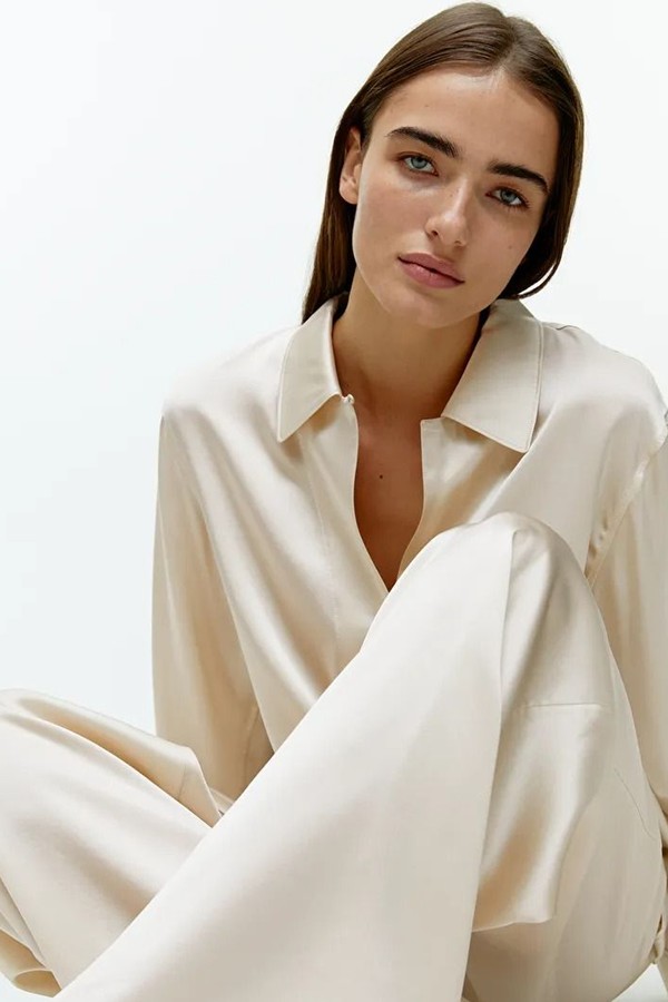Silk Trousers from ARKET