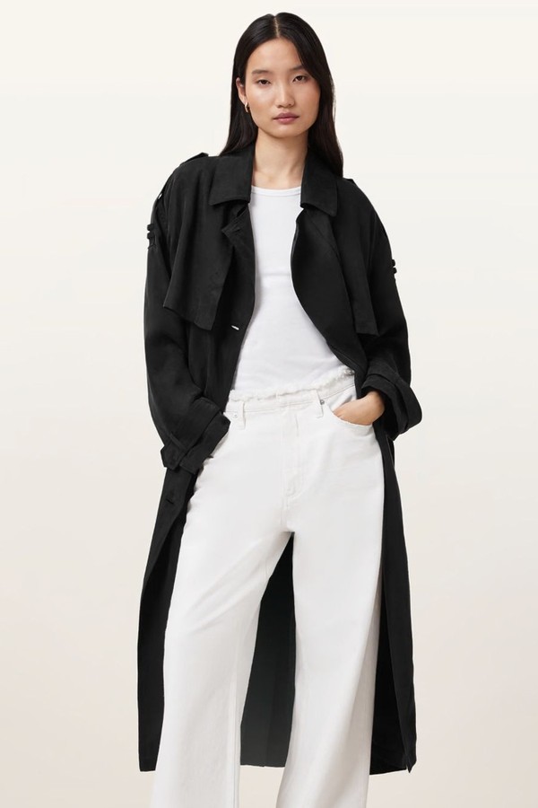 Linnie Lightweight Trench Coat
