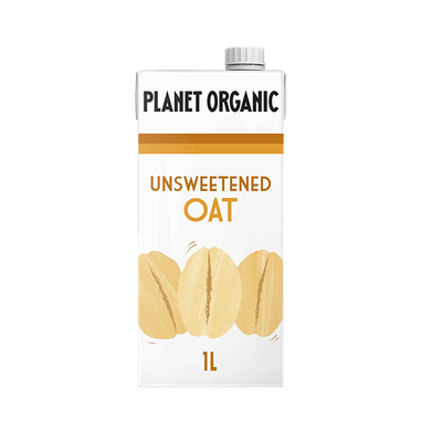 Unsweetened Gluten-Free 14% Oat Drink  from Planet Organic 