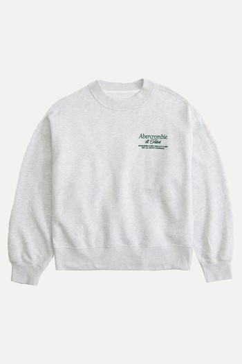 Logo Crew Sweatshirt from Abercrombie & Fitch