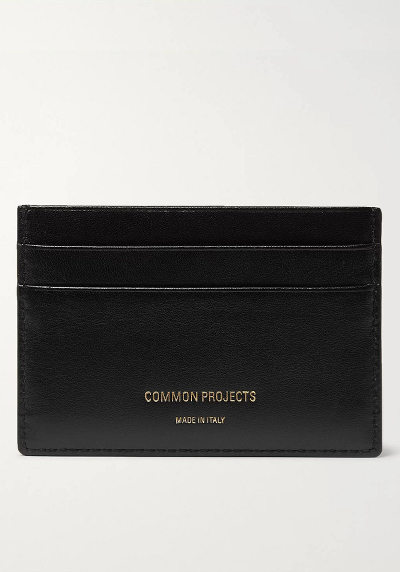 Textured-Leather Cardholder from Common Projects