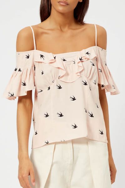 Off-The-Shoulder Top from McQ Alexander McQueen