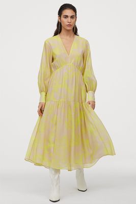 Long Lyocell-Blend Dress from H&M