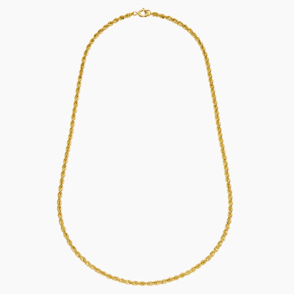 Gold Eternal Twist Choker from Otiumberg