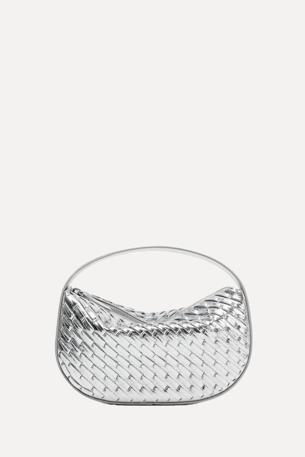 Braided-Effect Handbag from Zara