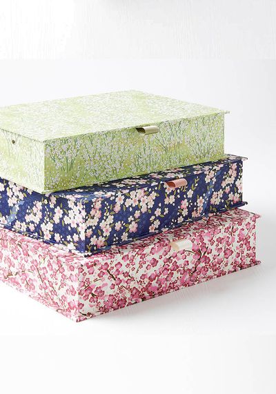 Patterned Box Files from Harris & Jones