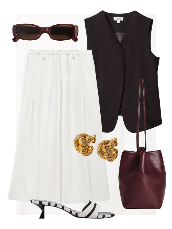 3 Ways To Style A White Maxi Skirt