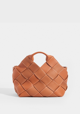 Woven Leather Basket Bag from Loewe
