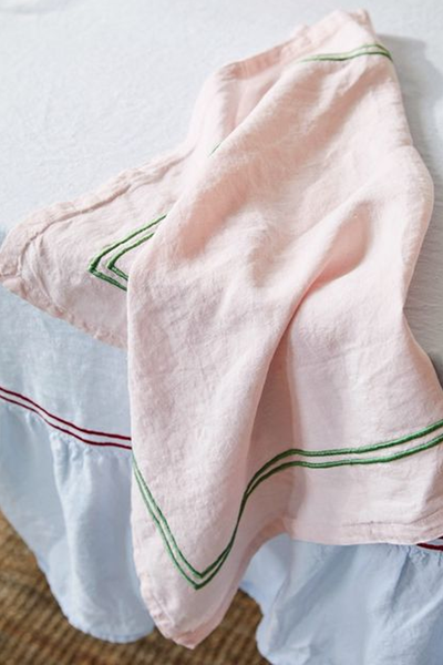 Double Piped Linen Napkins from Issy Granger