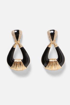 Teardrop Dangle Earrings from Zara