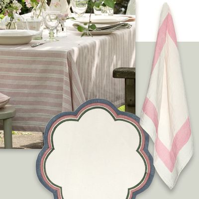 24 Of The Prettiest Table Linens For Summer 