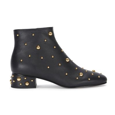 Jarvis Studded Leather Ankle Boots from See by Chloé