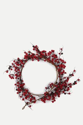 Red Berry Christmas Garland