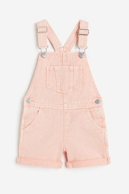 Denim Dungaree Shorts from H&M