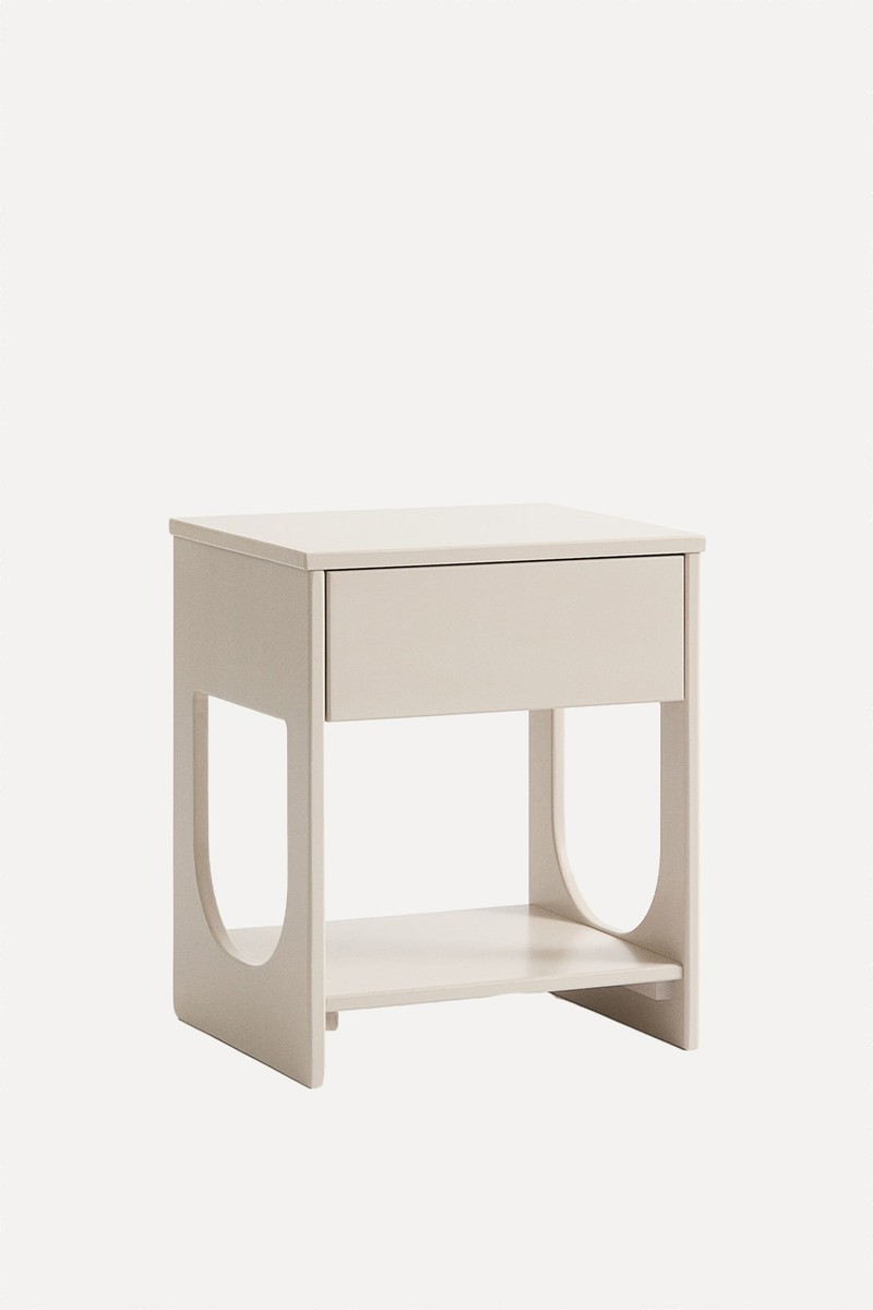 Pinewood Bedside Table