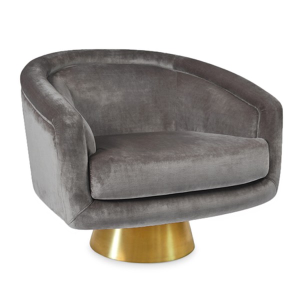 Bacharach Swivel Chair from Jonathan Adler