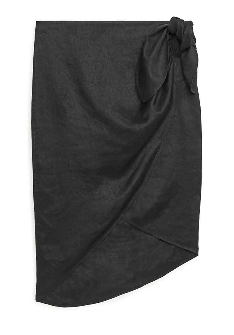 Linen Wrap Skirt from Arket