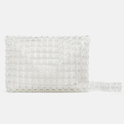 Transparent Beads Crossbody from Zara