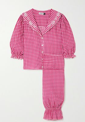 Gingham Pajama Set from Rixo