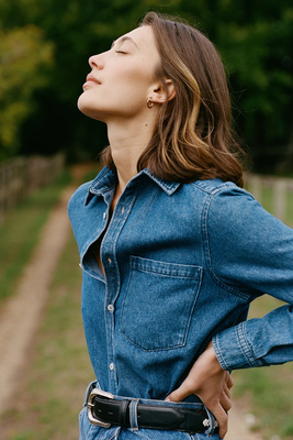 The Classic Denim Shirt, £130 | With Nothing Underneath