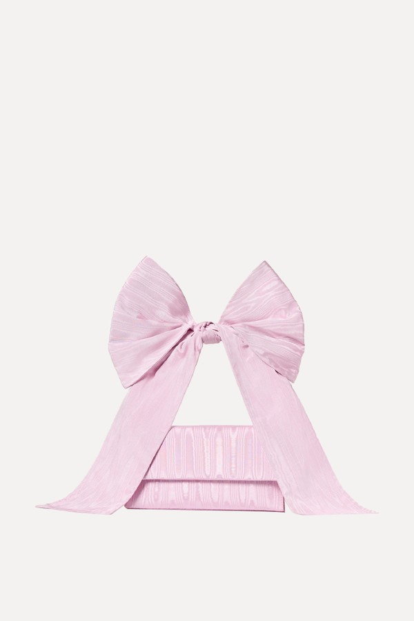 Ramona Pink Moiré Bow Bag from Loeffler Randall