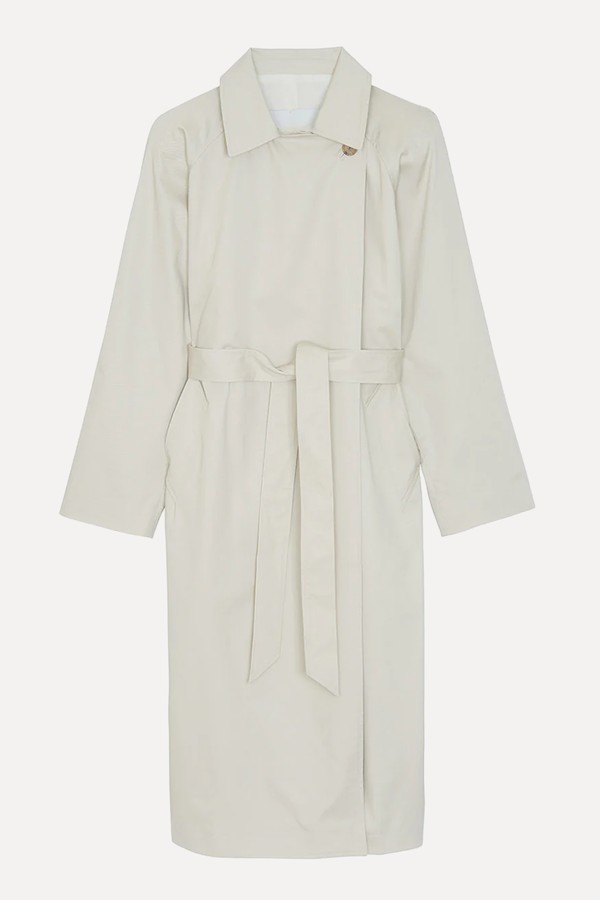 Marisol Box Shoulder Trench from The Frankie Shop