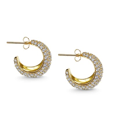 Gold Hoops from Daphine