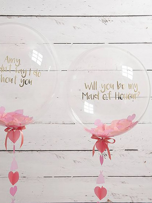 How To 'Propose' To Your Bridesmaids