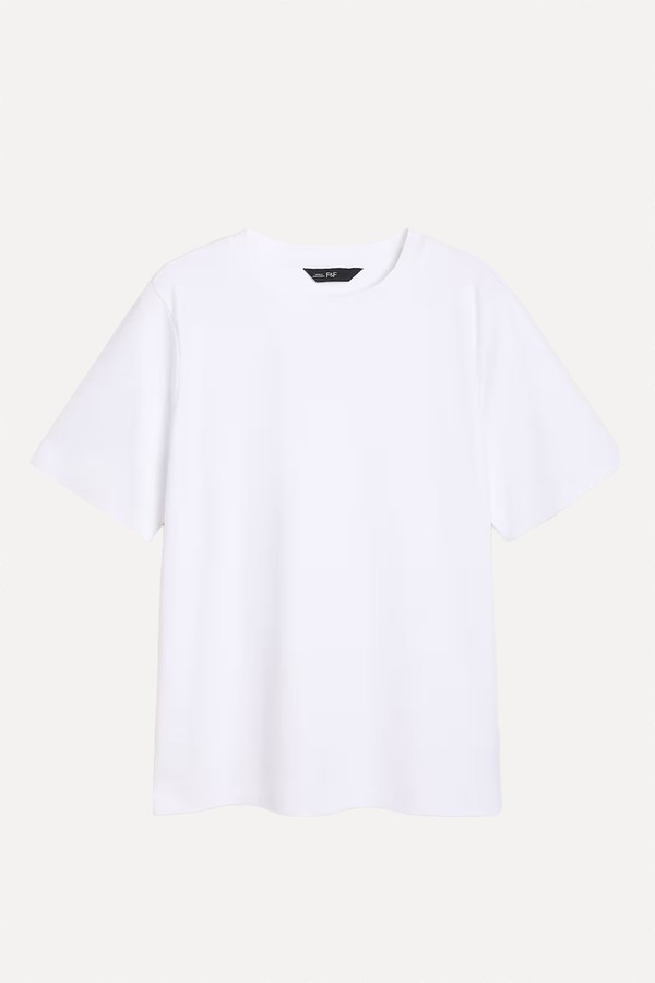 Pure Cotton Heavyweight Crew Neck T-Shirt