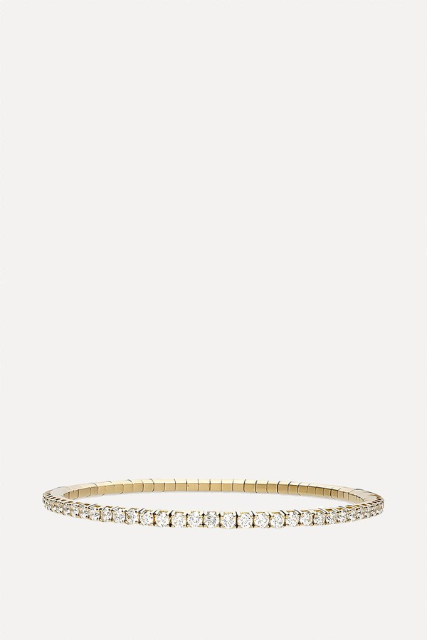 The Stretch Lab-Grown Diamond Tennis Bracelet from Heavenly London
