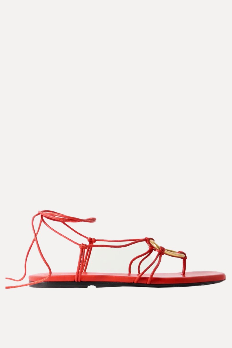 Embellished Leather Sandals from Proenza Schouler