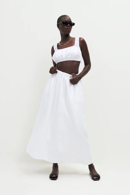 Carine Linen Skirt from Reformation