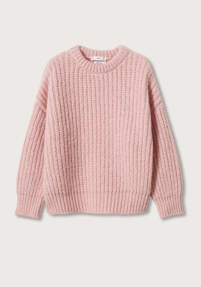 Knitted Braided Sweater from Mango