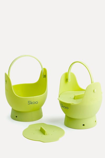 Silicone Egg Poaching Cups from Skoo