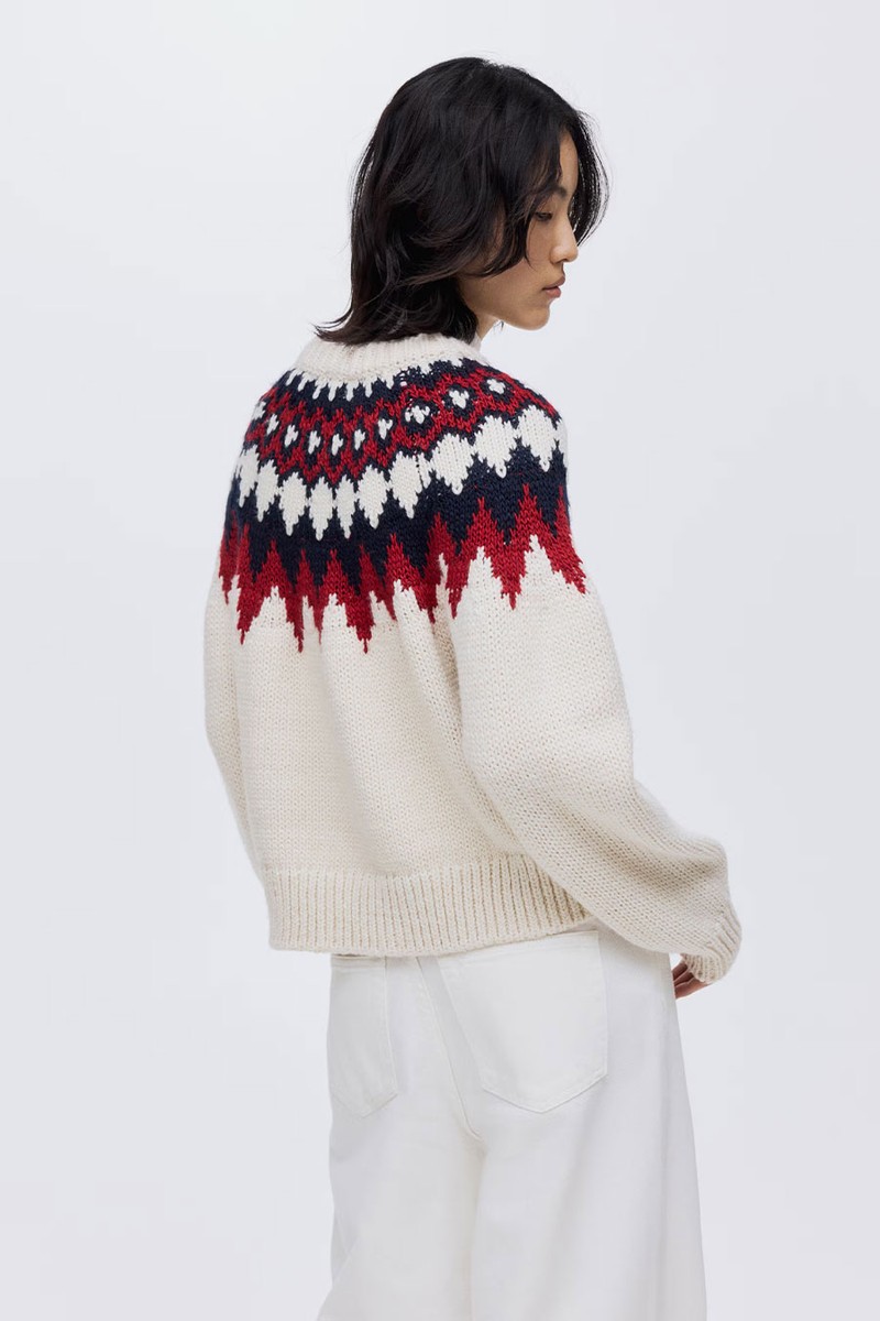 Jacquard-Knit Jumper from  H&M