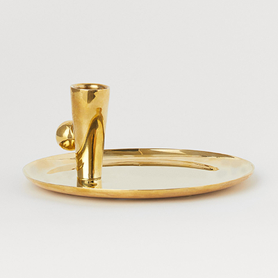 Brass Candlestick from H&M