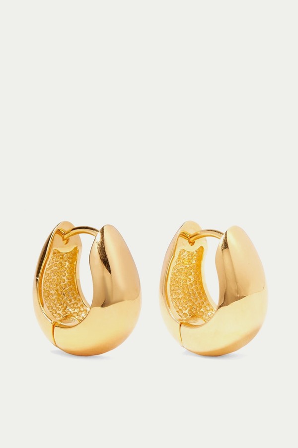 Gold Vermeil Hoop Earrings from Sophie Buhai