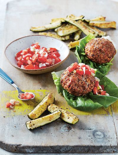 Spiced Pork & Quinoa Burgers