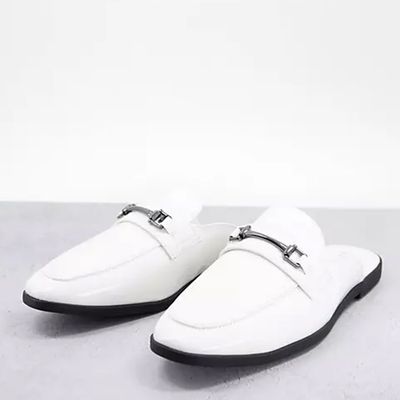 White Leather Loafer from ASOS Design (Similar)