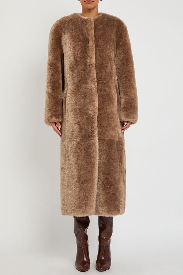Gracelyn Faux Fur Coat from Stand Studio