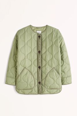 Quilted Liner Jacket from Abercrombie & Fitch
