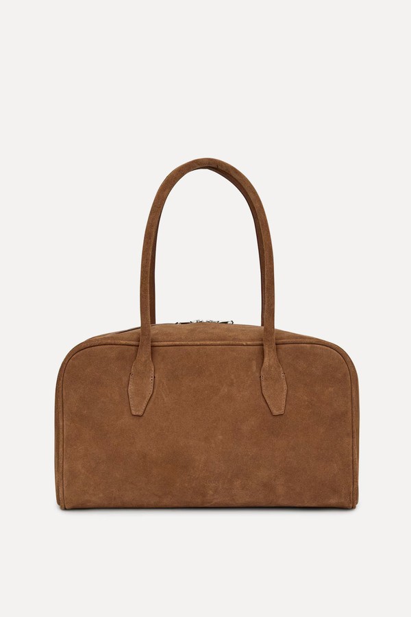 Suede Bowling Bag from ARKET