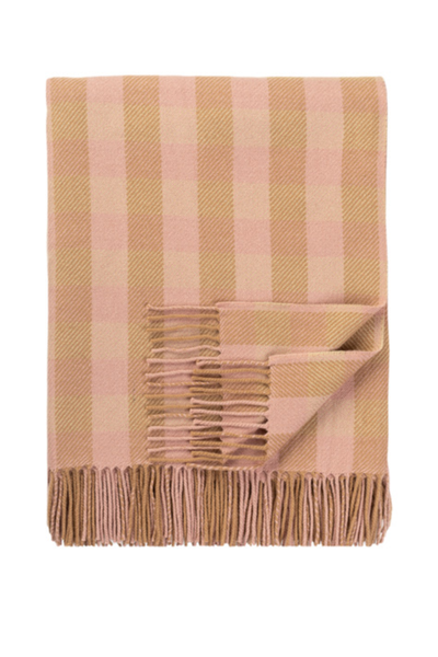 Rosie Sugden Vintage Gingham Blanket from Joshua Ellis