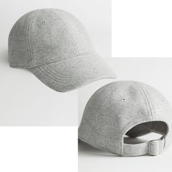 Wool Melangé Baseball Cap, £27