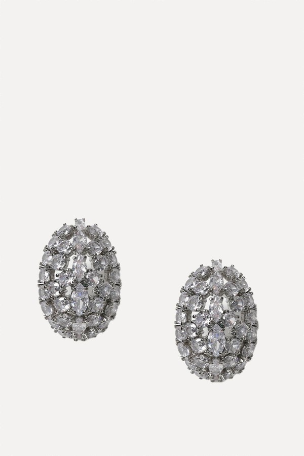 Cubic Zirconia Stone Earrings from Marks & Spencer