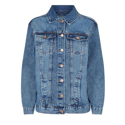 Oversized Denim Jacket from New Look