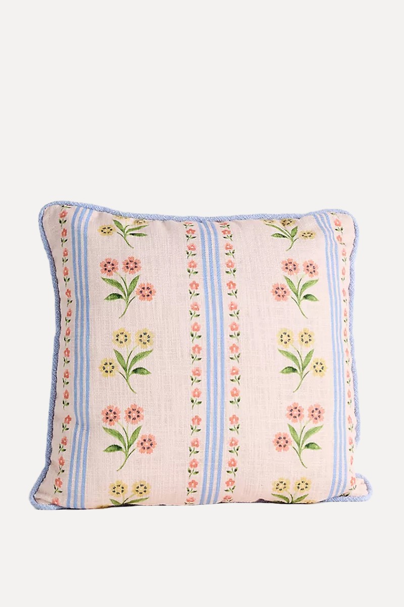 Leiah Printed Indoor/Outdoor Floral Cushion